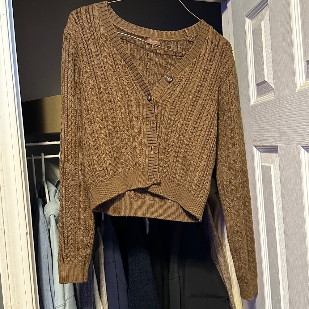 Brandy Melville oversized sweater in brown